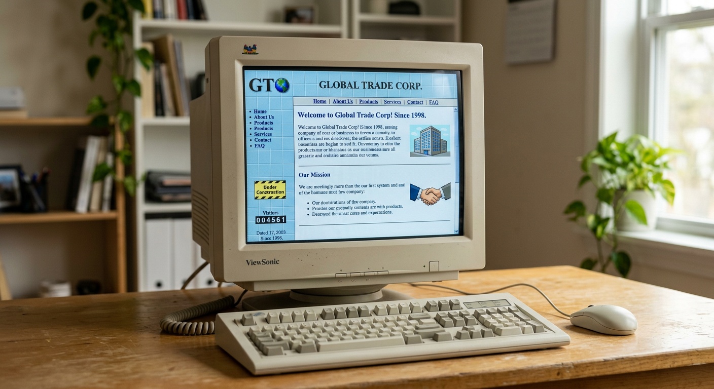 Website Redesign Signs